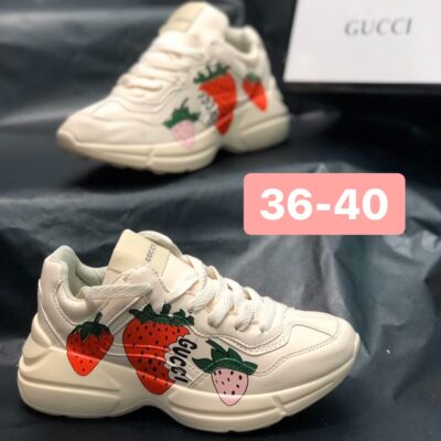 Giày Gucci nữ dâu -1