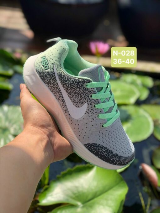 Giày Nike Nữ N028 màu xám xanh