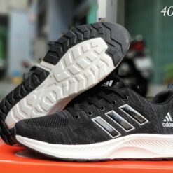 Giày Adidas Nam V34 đen trắng