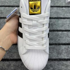 Giày Adidas Super Star Sò Tem Vàng Rep