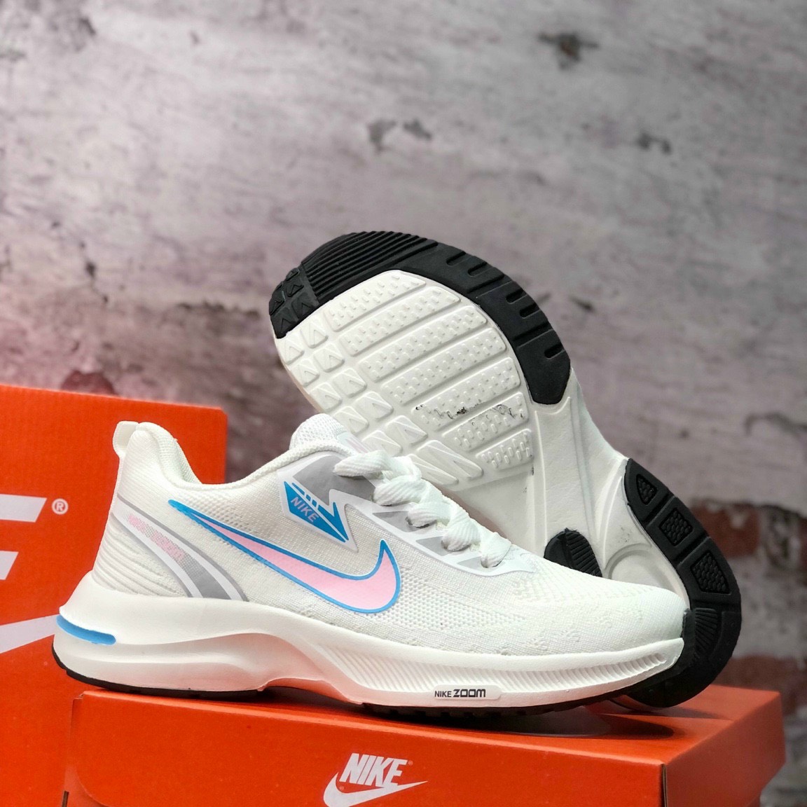 Giày Nike Nữ Trắng F69