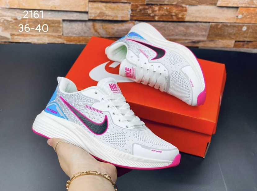 Giày Thể Thao Nữ Nike Trắng Hồng F76