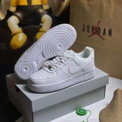 Giày Nike Air Force 1 Trắng Full - 12