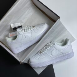 Giày Nike Air Force 1 Trắng Full - 8