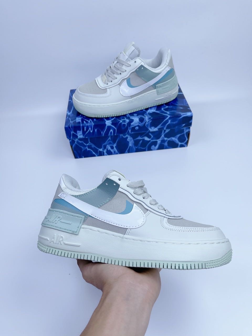 Giày AF1 Shadow Xanh REP Shop Giày AF1 REP