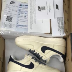 Giày Nike Af1 Biege Deep Blue