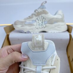Giày Mlb Ny Rep 11 Trắng Kem