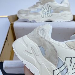 Gót Giày Mlb Ny Trắng Kem Rep 11