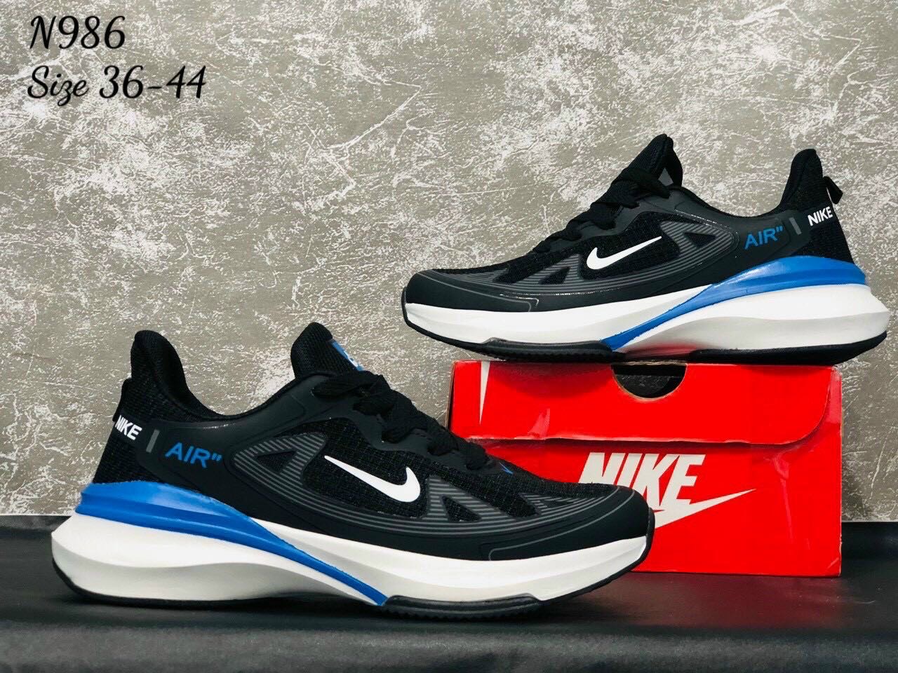 Giày Nike Nữ đen Xanh F100