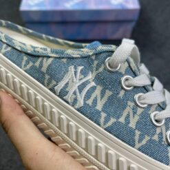 Giày Sục Mlb Ny Xanh Dương Rep 11