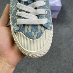 Giày Sục Mlb Ny Xanh Rep 11