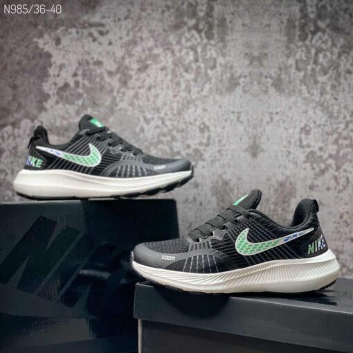 Giày Nike Nữ đen Trắng F103