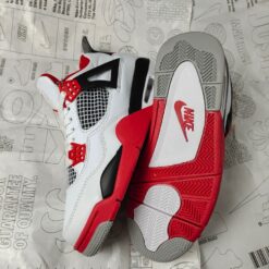 Bản Sao Đế Giày Jordan 4 đỏ Fire Red
