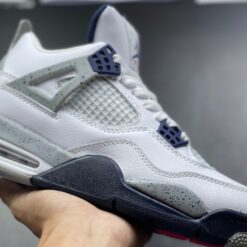 Đế Giày Jordan 4 Trắng Navy