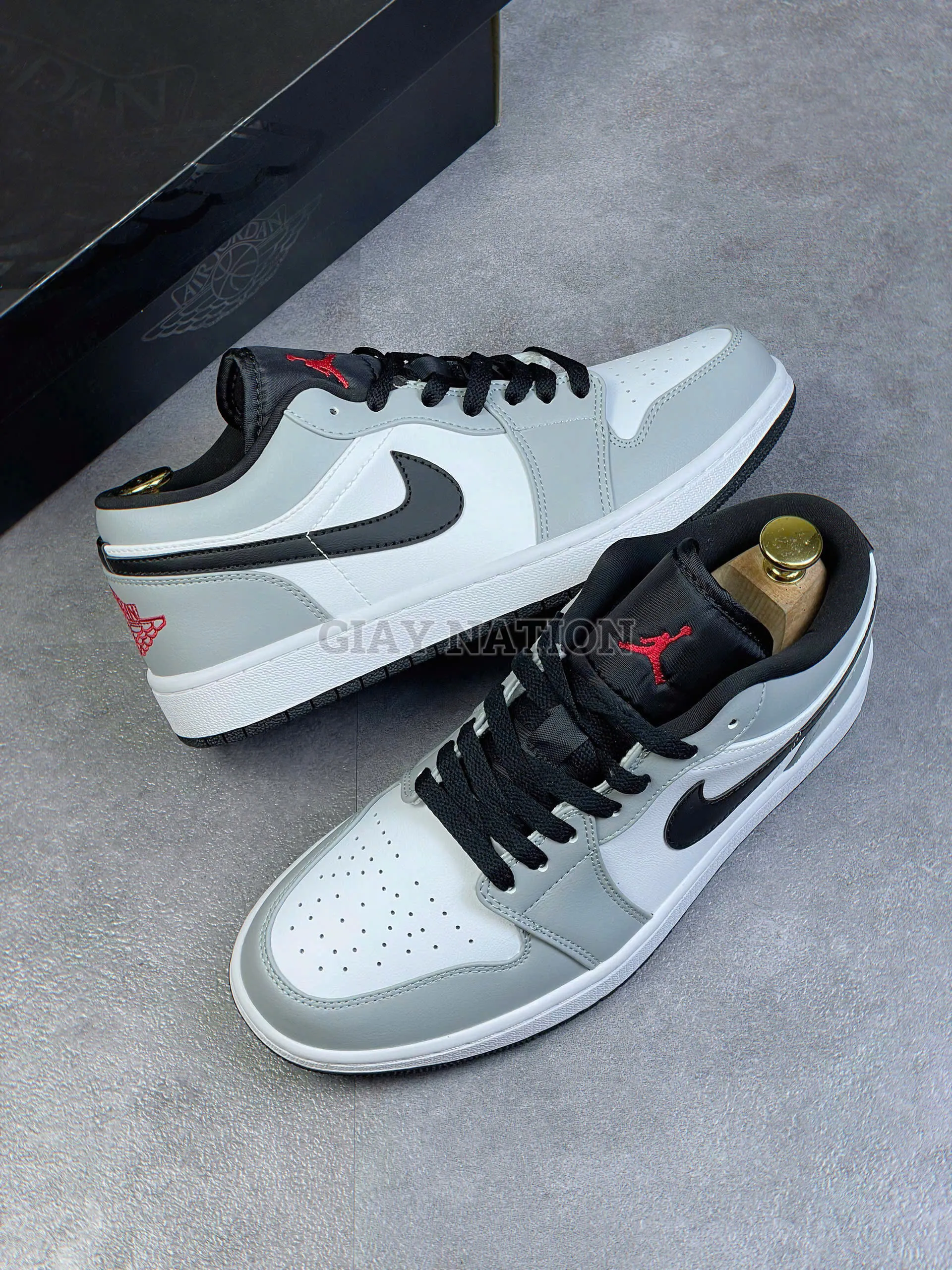 Giày Jordan 1 Low Smoke Grey - 2