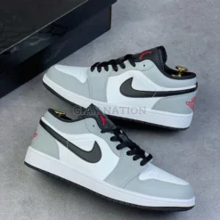 Giày Jordan 1 Low Smoke Grey - 4