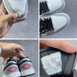 Giày Jordan 1 Low Smoke Grey - 6