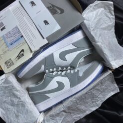 Giày Jordan 1 Low Wolf Grey - 2