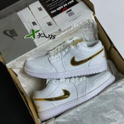 Giày Jordan 1 Metalic Gold - 5