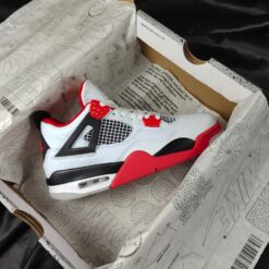 Giày Jordan 4 đỏ Fire Red - 3