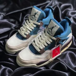 Giày Jordan 4 Xanh Dương - 4