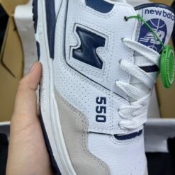 Giày New Balance 550 Xanh Navy Ảnh Thật