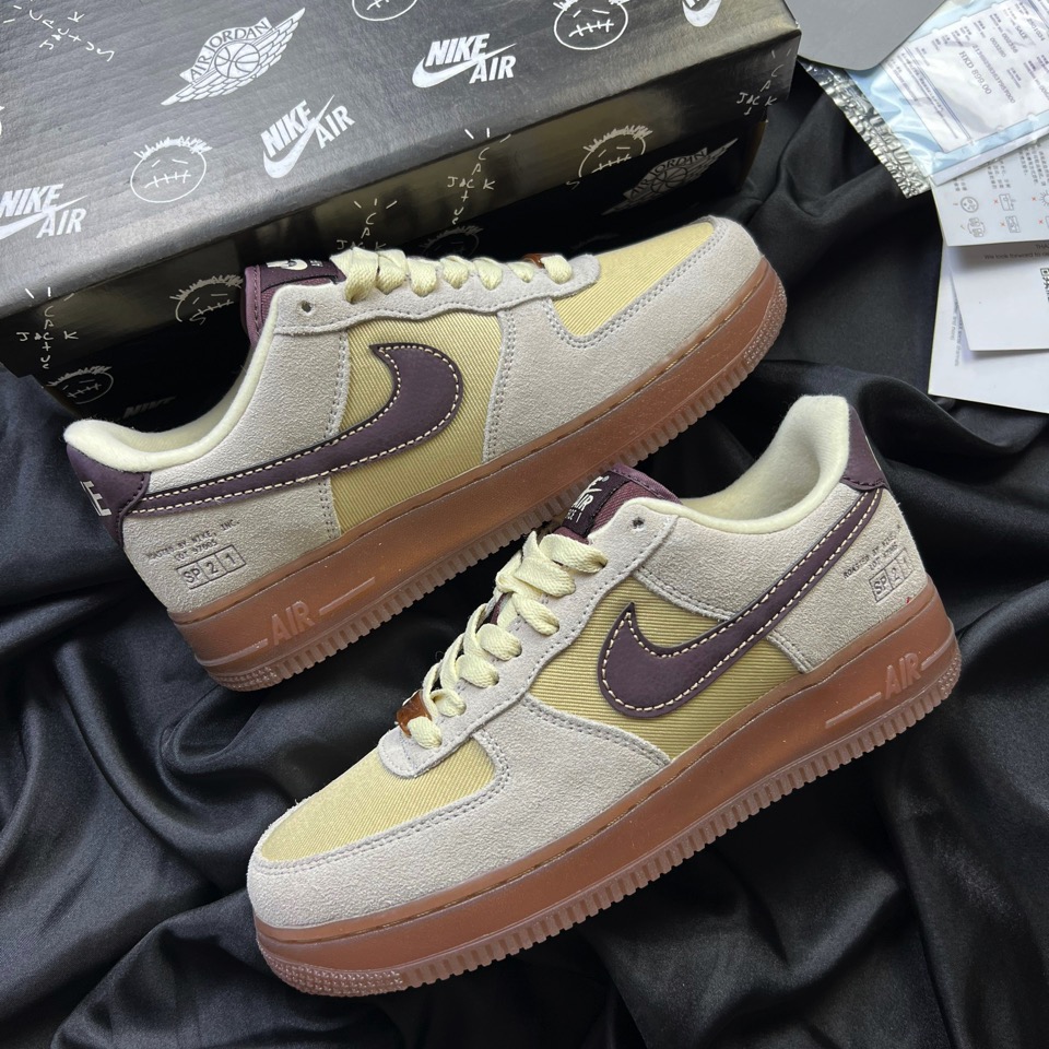 Phân Biệt Giày Af1 MÃ¤nner Giày AF1 Premium Coffee 40