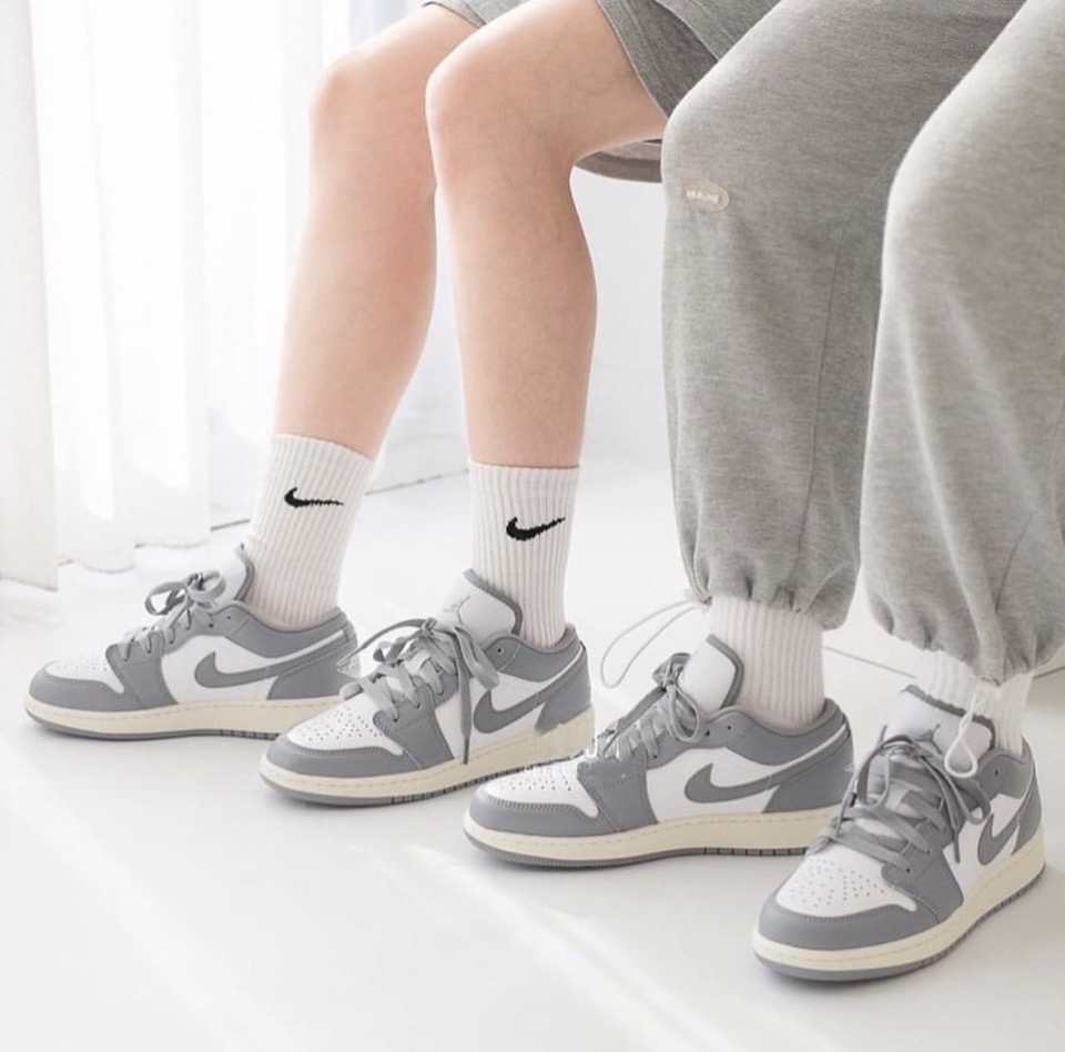 Giày Jordan 1 Low Vintage Grey