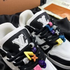 Giày Lv Trainer Maxi Black -4