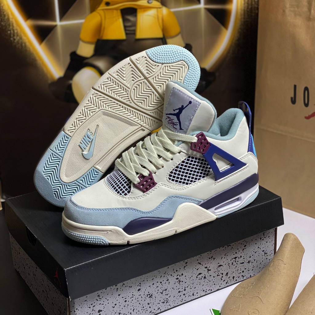 Giày Nike Jordan 4 Military Blue - 11