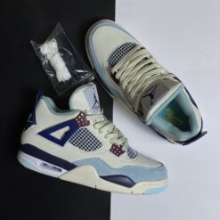 Giày Nike Jordan 4 Military Blue - 13