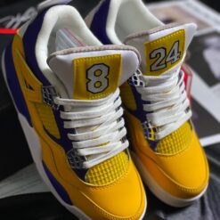 Giày Jordan 4 Lakers Yellow - 2