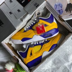 Giày Jordan 4 Lakers Yellow - 3