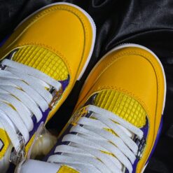 Giày Jordan 4 Lakers Yellow - 5