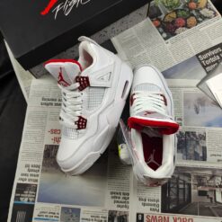 Giày Jordan 4 Metalic Red - 2