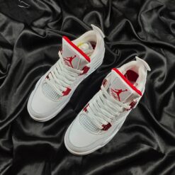 Giày Jordan 4 Metalic Red - 5
