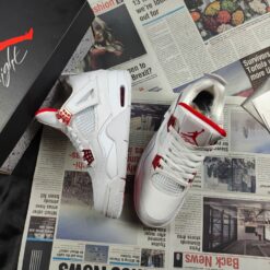 Giày Jordan 4 Metalic Red - 7