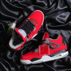 Giày Jordan 4 Retro Red Toro Bravo - 7