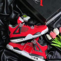 Giày Jordan 4 Retro Red Toro Bravo - 8