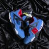 Giày Jordan 4 Traviss Scott Blue - 1