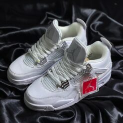 Giày Jordan 4 Trắng Full - 4