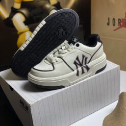 Bản Sao Giày Mlb Liner Ny White Black Siêu Cấp - 1