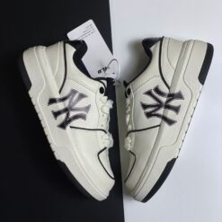Bản Sao Giày Mlb Liner Ny White Black Siêu Cấp - 2