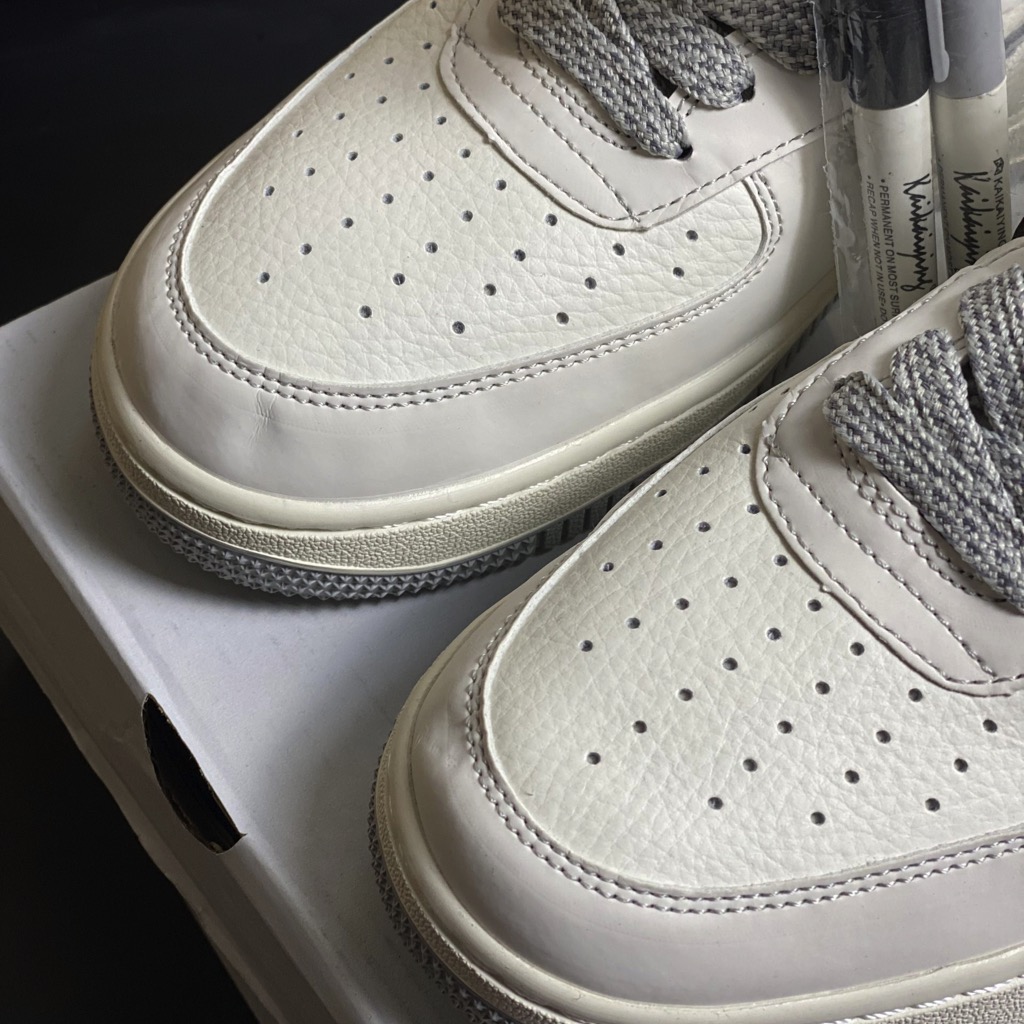Giay Af1 Af1 Fake Vs Real Giày AF1 Pen Grey Siêu Cấp 38