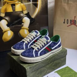 Giày Gucci Tennis Denim Siêu Cấp - 1