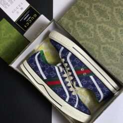 Giày Gucci Tennis Denim Siêu Cấp - 2