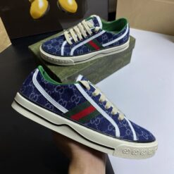 Giày Gucci Tennis Denim Siêu Cấp - 5