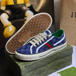 Giày Gucci Tennis Denim Siêu Cấp - 8