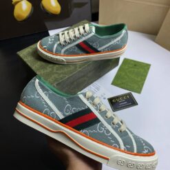 Giày Gucci Tennis Light Blue5