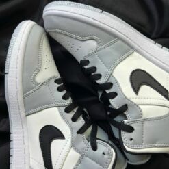 Giày Jd1 Mid Smoke Grey Siêu Cấp - 2